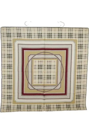Burberry Pre-owned, Kobieta, Wielobarwność, ONE SIZE, Pre-owned Silk scarves