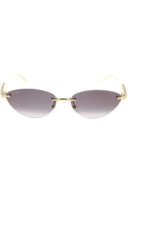 Cartier Akcesoria, unisex, Żółty, ONE SIZE, Stylowe okulary przeciwsłoneczne dla modnego wyglądu