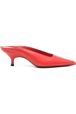 Gia Borghini Buty, Kobieta, Czerwony, 38 EU, Buty z Punktowym Nosem