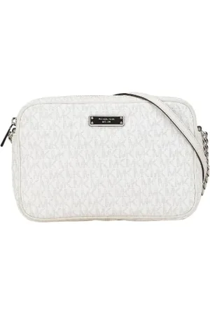 Michael Kors Pre-owned, Kobieta, Biały, ONE SIZE, Pre-owned Plastic crossbody-bags
