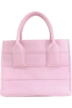 Salvatore Ferragamo Pre-owned, Kobieta, Różowy, ONE SIZE, Pre-owned Canvas handbags