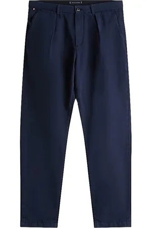 Tommy Hilfiger Spodnie, Mężczyzna, Niebieski, W36 L32, Spodnie Chinolino Pustynne Niebo