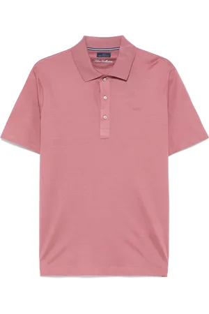 Paul & Shark Koszulki, Mężczyzna, Różowy, M, Klasyczny polo z bawełny Made in Italy