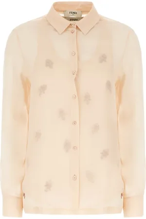 Fendi Bluzki, Kobieta, Różowy, S, Stylowy TOP do Twojej garderoby