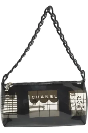 CHANEL Pre-owned, Kobieta, Czarny, ONE SIZE, Pre-owned Vinyl chanel-bags