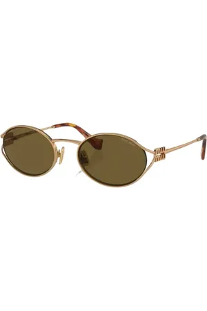 Miu Miu Akcesoria, Kobieta, brązowy, ONE SIZE, Okulary przeciwsłoneczne
