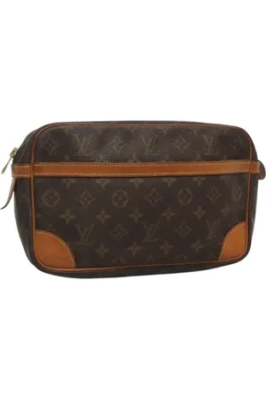 LOUIS VUITTON Pre-owned, Kobieta, brązowy, ONE SIZE, Skóra, Pre-owned Canvas clutches