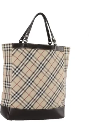 Burberry Pre-owned, Kobieta, Beżowy, ONE SIZE, Skóra, Pre-owned Canvas handbags