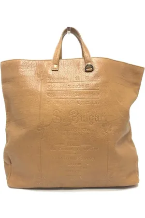 Bvlgari Pre-owned, Kobieta, brązowy, ONE SIZE, Skóra, Pre-owned Skórzane torebki