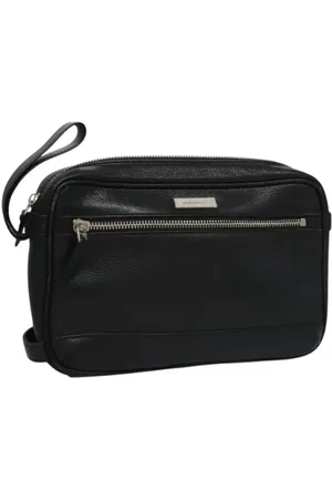 Burberry Pre-owned, Kobieta, Czarny, ONE SIZE, Skóra, Pre-owned Leather clutches