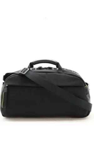 CHANEL Pre-owned, unisex, Czarny, ONE SIZE, Nylon, Pre-owned Canvas travel-bags