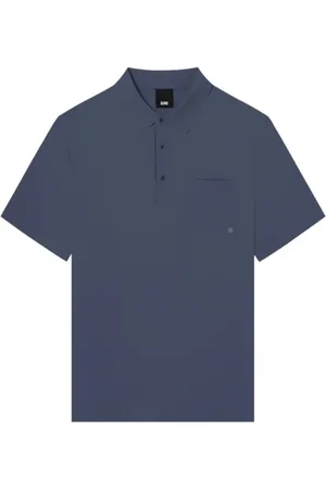Duno Koszulki, Mężczyzna, Niebieski, M, Techniczna Koszulka Polo Bi-stretch