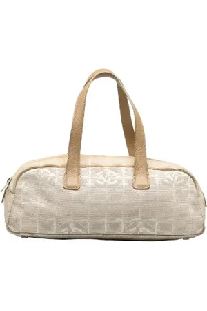 CHANEL Pre-owned, Kobieta, Beżowy, ONE SIZE, Skóra, Pre-owned Canvas handbags