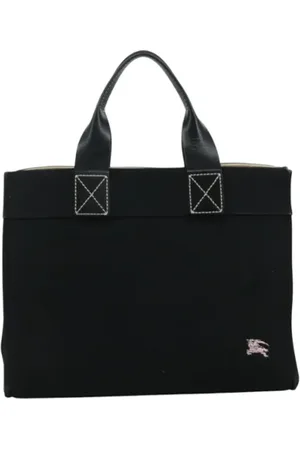 Burberry Pre-owned, Kobieta, Czarny, ONE SIZE, Pre-owned Canvas totes