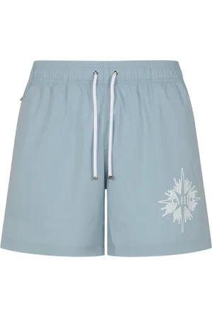 AMIRI Stroje kąpielowe, Mężczyzna, Niebieski, M, Starburst Swim Trunk Ubranie Morskie