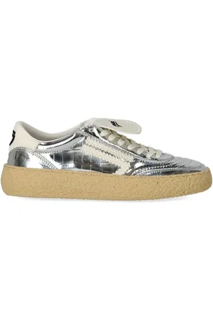 Puraai Buty, Kobieta, Szary, 41 EU, Srebrny Polly Cocco Sneaker