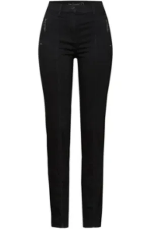 Toni Jeansy, Kobieta, Czarny, S, Anthrazit Be Loved Zip Styl