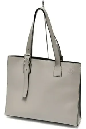 Loewe Pre-owned, Kobieta, Szary, ONE SIZE, Skóra, Pre-owned Leather totes
