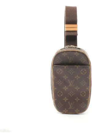LOUIS VUITTON Pre-owned, Kobieta, brązowy, ONE SIZE, Skóra, Pre-owned płócienne torby Louis Vuitton