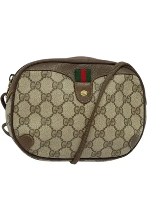 Gucci Pre-owned, Kobieta, Beżowy, ONE SIZE, Skóra, Pre-owned Leather gucci-bags