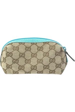 Gucci Pre-owned, Kobieta, Beżowy, ONE SIZE, Bawełna, Pre-owned Cotton gucci-bags