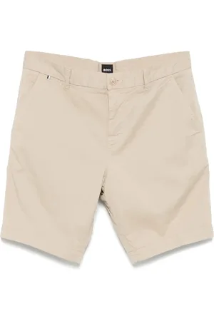 HUGO BOSS Szorty, Mężczyzna, Beżowy, 3XL, Spodnie Spodnie Slim Fit