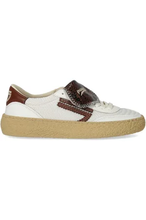 Puraai Buty, Kobieta, Biały, 40 EU, Sneaker z siateczki i skóry wegańskiej