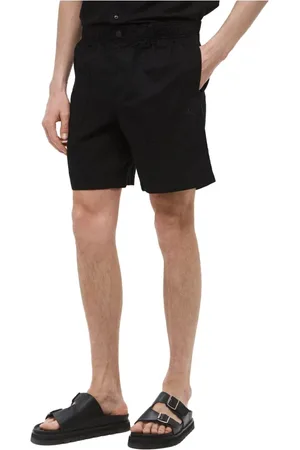 Calvin Klein Szorty, Mężczyzna, Czarny, W32, Czarne Szorty z Elastycznym Pasem
