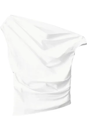 Staud Koszulki, Kobieta, Biały, S, Elegancki Phare Top
