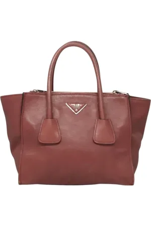 Prada Pre-owned, Kobieta, brązowy, ONE SIZE, Skóra, Pre-owned Leather prada-bags