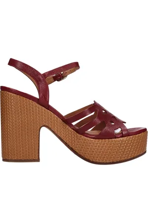 Chie Mihara Buty, Kobieta, Czerwony, 37 EU, Zamsz, Sandały Czerwone