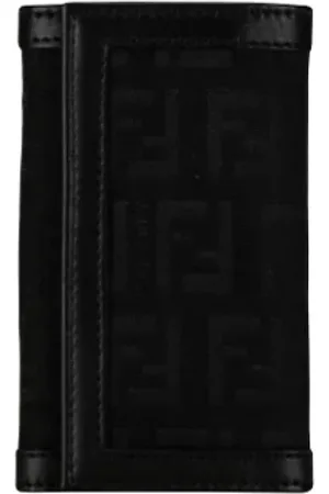 Fendi Pre-owned, Kobieta, Czarny, ONE SIZE, Pre-owned Canvas key-holders