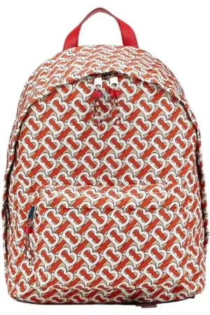 Burberry Pre-owned, Kobieta, Czerwony, ONE SIZE, Skóra, Pre-owned Canvas backpacks