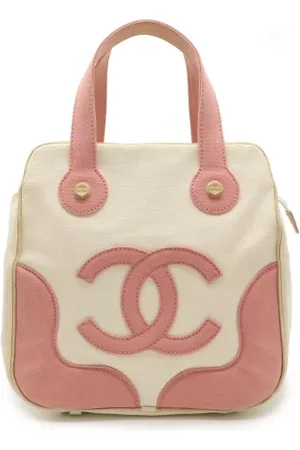 CHANEL Pre-owned, Kobieta, Różowy, ONE SIZE, Pre-owned Canvas totes