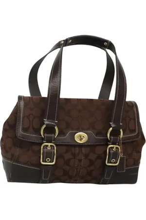 Coach Pre-owned, Kobieta, brązowy, ONE SIZE, Pre-owned Canvas handbags