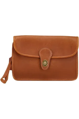 Coach Pre-owned, Kobieta, brązowy, ONE SIZE, Pre-owned Leather clutches
