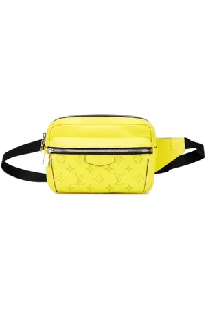 LOUIS VUITTON Pre-owned, Kobieta, Żółty, ONE SIZE, Pre-owned płócienne torby Louis Vuitton