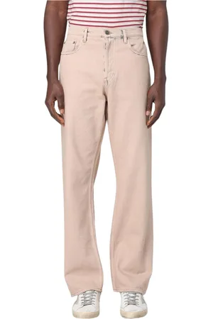 Golden Goose Jeansy, Mężczyzna, Różowy, W34, Zniszczone Jeansyy dla Mężczyzn
