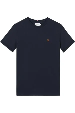 Les Deux Koszulki, Mężczyzna, Niebieski, M, Nørregaard T-Shirt