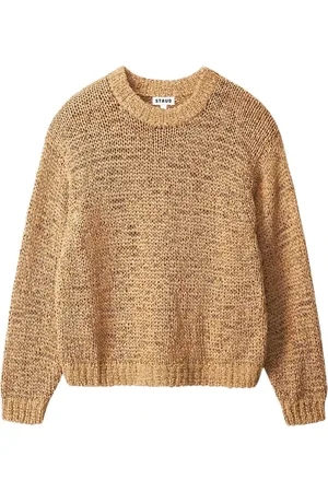 Staud Swetry, Kobieta, Beżowy, S, Nylon, Sweter Cala
