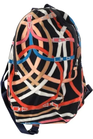 Hermès Pre-owned, Kobieta, Wielobarwność, ONE SIZE, Pre-owned Silk backpacks