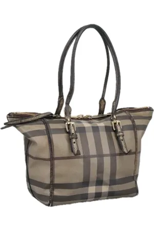 Burberry Pre-owned, Kobieta, brązowy, ONE SIZE, Skóra, Pre-owned Skórzane torebki