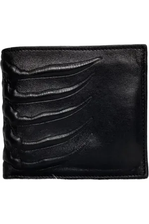 Alexander McQueen Pre-owned, Mężczyzna, Czarny, ONE SIZE, Skóra, Pre-owned skórzane portfele