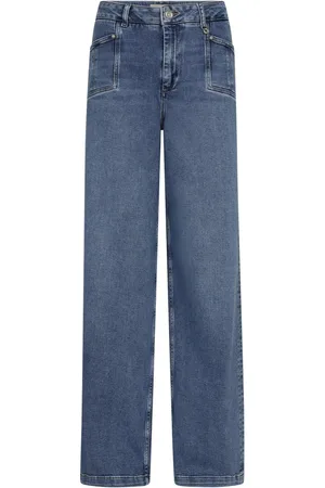 Mos Mosh Jeansy, Kobieta, Niebieski, W26, Denim, Jeansyy Lyon w kolorze Mid