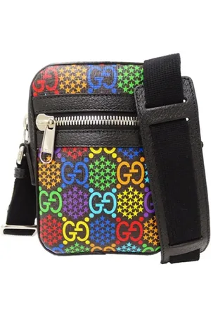 Gucci Pre-owned, Kobieta, Wielobarwność, ONE SIZE, Pre-owned Fabric gucci-bags