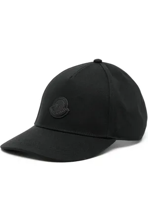 Moncler Akcesoria, Mężczyzna, Czarny, ONE SIZE, Bawełna, Czarny Bawełna Logo Podszewka Skóra