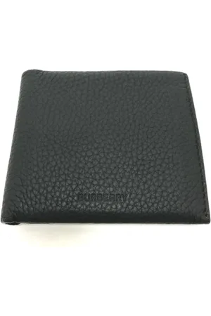Burberry Pre-owned, Kobieta, Czarny, ONE SIZE, Skóra, Pre-owned skórzane portfele