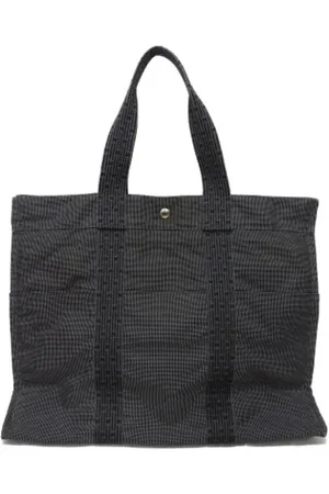 Hermès Pre-owned, Kobieta, Szary, ONE SIZE, Poliester, Pre-owned Canvas handbags