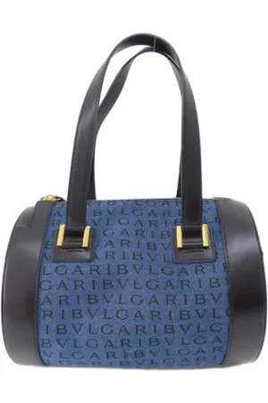 Bvlgari Pre-owned, Kobieta, Niebieski, ONE SIZE, Pre-owned Fabric handbags
