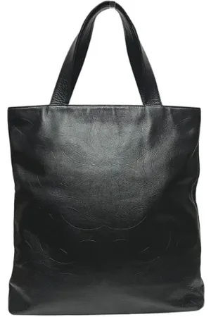 CHANEL Pre-owned, Kobieta, Czarny, ONE SIZE, Skóra, Pre-owned Leather totes